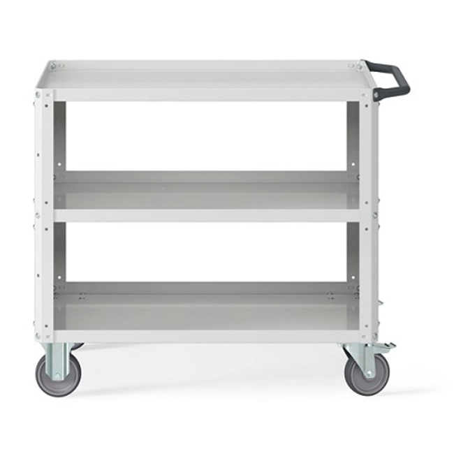 Vendita online Carrello Clever 1011 Large mm.1024x615x847H - Grigio Chiaro RAL7035